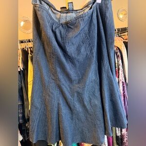 Blue Denim skirt